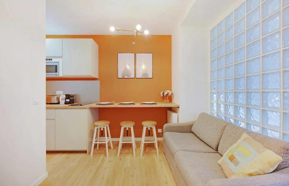 Charming Appartements For 4 People - Le Marais Paris Exteriör bild